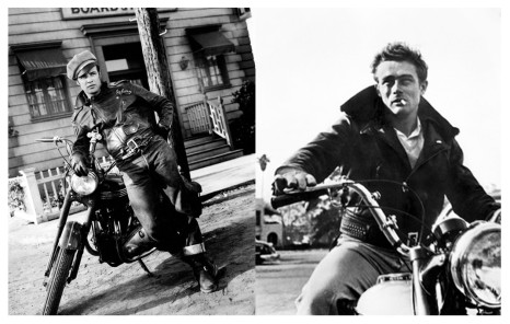 Marlon-Brando-James-Dean-Leather-Biker-Of-The-Realm
